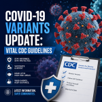 Illustration of COVID-19 Variants Update: Vital CDC Guidelines