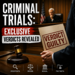 Illustration of Criminal Trials: Exclusive Verdicts Revealed