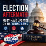 Illustration of Election Aftermath: Must-Have Updates on US Voting Laws
