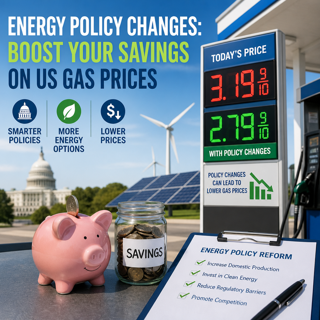 Additional Illustration of Energy Policy Changes: Boost Your Savings on US Gas Prices