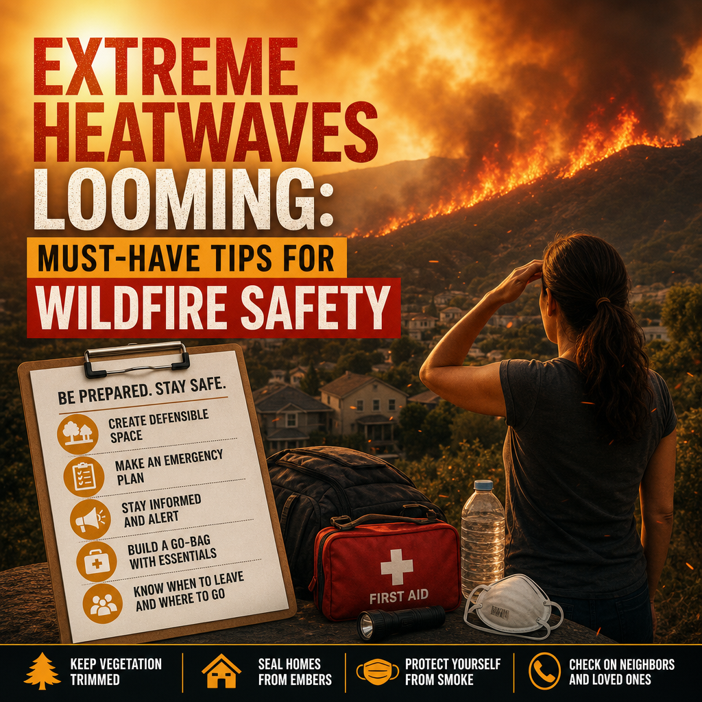 Additional Illustration of Extreme Heatwaves Looming: Must-Have Tips for Wildfire Safety