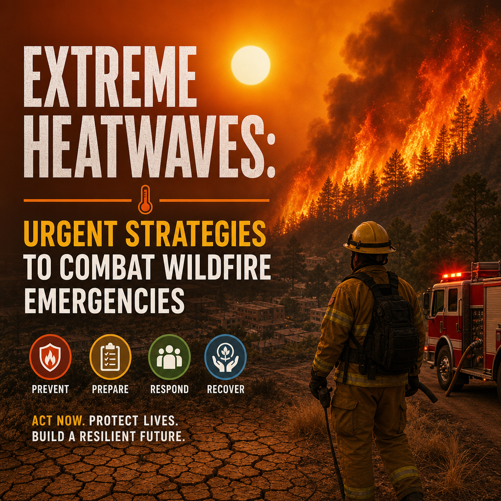 Additional Illustration of Extreme Heatwaves: Urgent Strategies to Combat Wildfire Emergencies