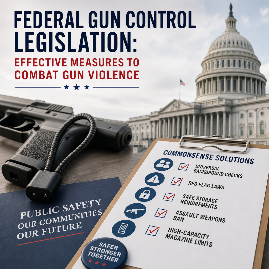Additional Illustration of Federal Gun Control Legislation: Effective Measures to Combat Gun Violence