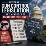 Illustration of Federal Gun Control Legislation: Key Measures to Curb Gun Violence