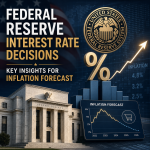 Illustration of Federal Reserve Interest Rate Decisions: Key Insights for Inflation Forecast