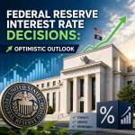 Illustration of Federal Reserve Interest Rate Decisions: Optimistic Outlook