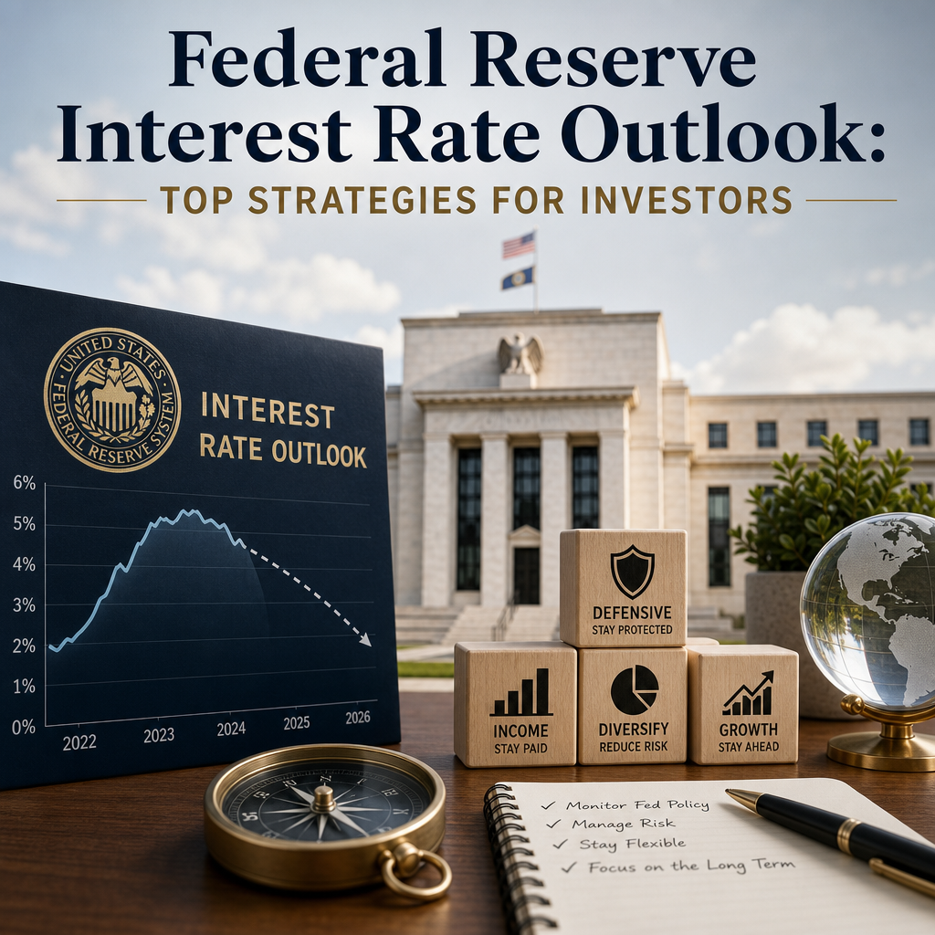 Illustration of Federal Reserve Interest Rate Outlook: Top Strategies for Investors