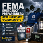 Illustration of FEMA Emergency Preparedness: Best Hurricane Season Alerts