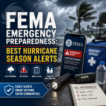 Illustration of FEMA Emergency Preparedness: Best Hurricane Season Alerts