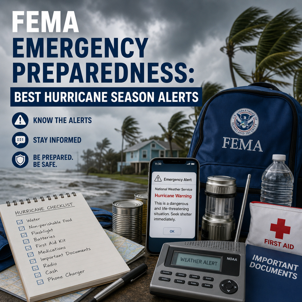 Additional Illustration of FEMA Emergency Preparedness: Best Hurricane Season Alerts