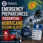 Illustration of FEMA Emergency Preparedness: Essential Hurricane Season Alerts