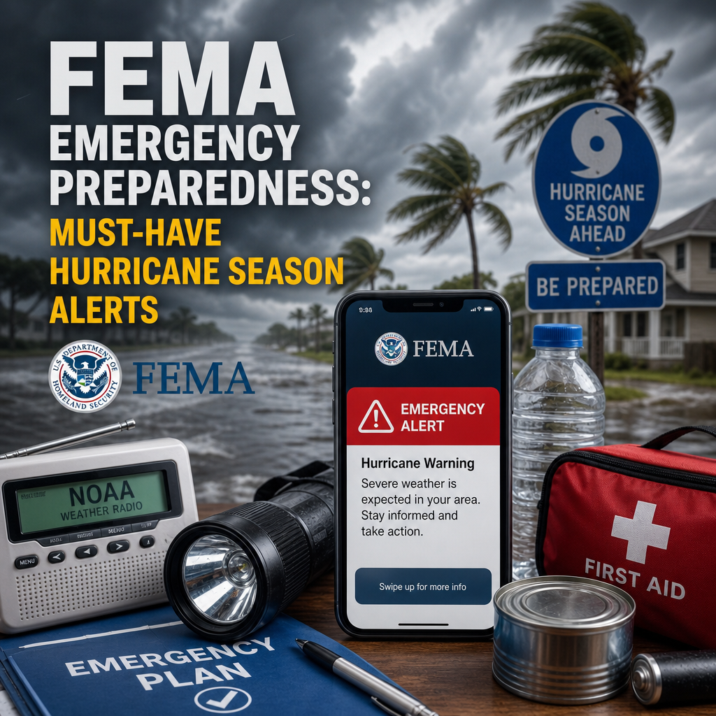 Additional Illustration of FEMA Emergency Preparedness: Must-Have Hurricane Season Alerts