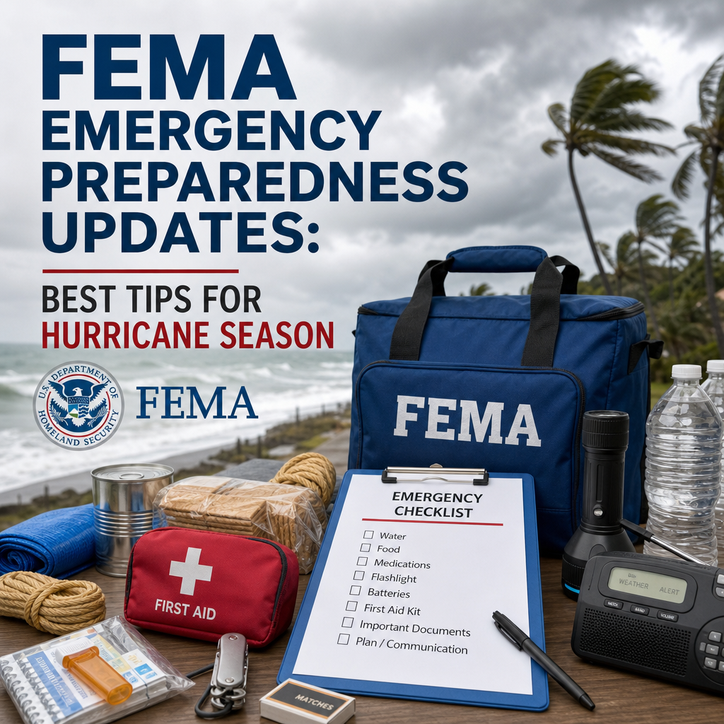Additional Illustration of FEMA Emergency Preparedness Updates: Best Tips for Hurricane Season
