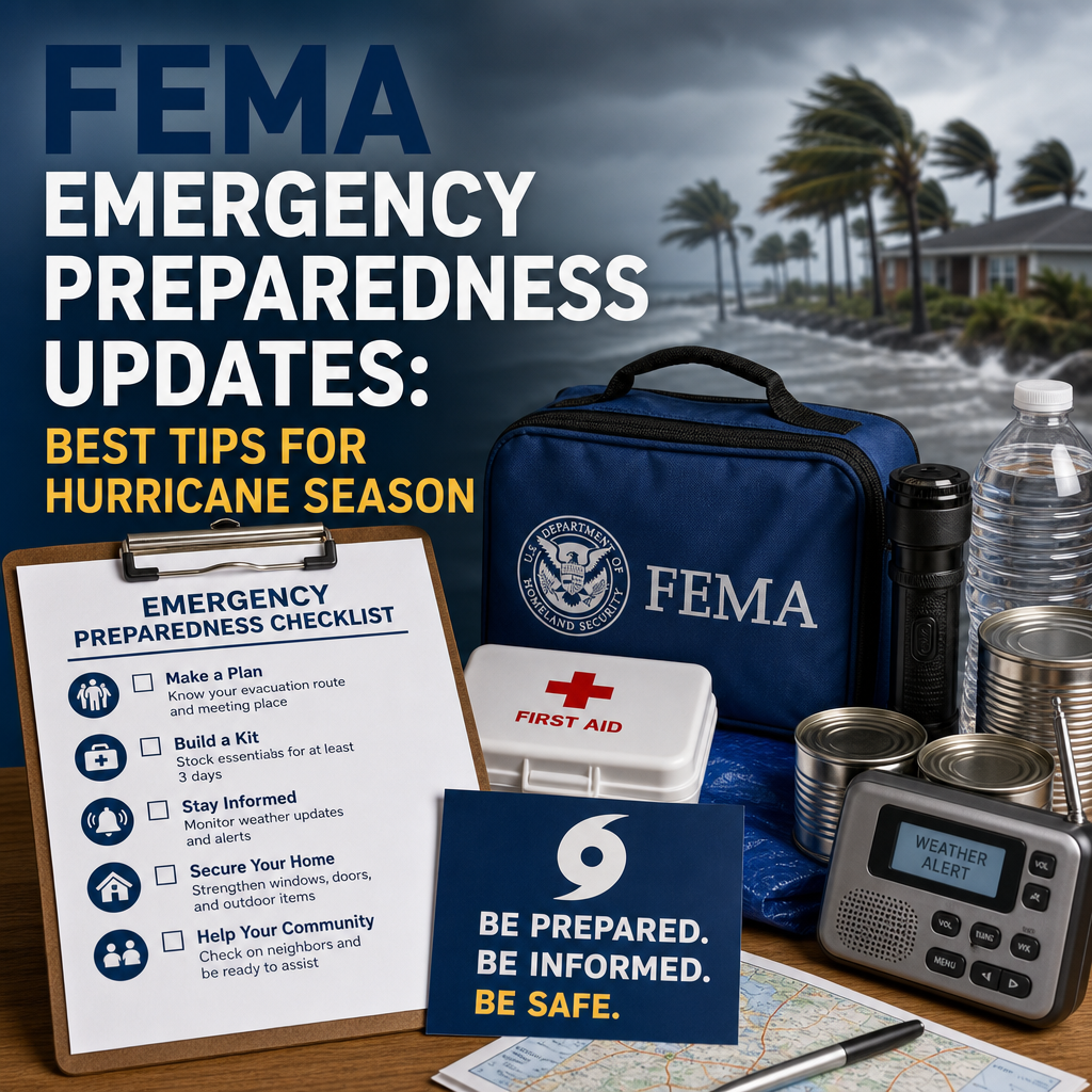 Additional Illustration of FEMA Emergency Preparedness Updates: Best Tips for Hurricane Season