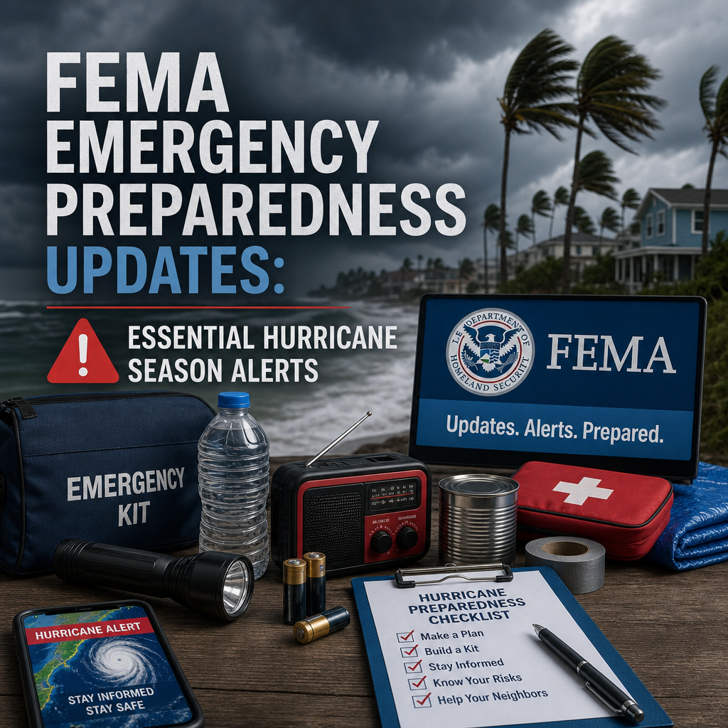 Additional Illustration of FEMA Emergency Preparedness Updates: Essential Hurricane Season Alerts