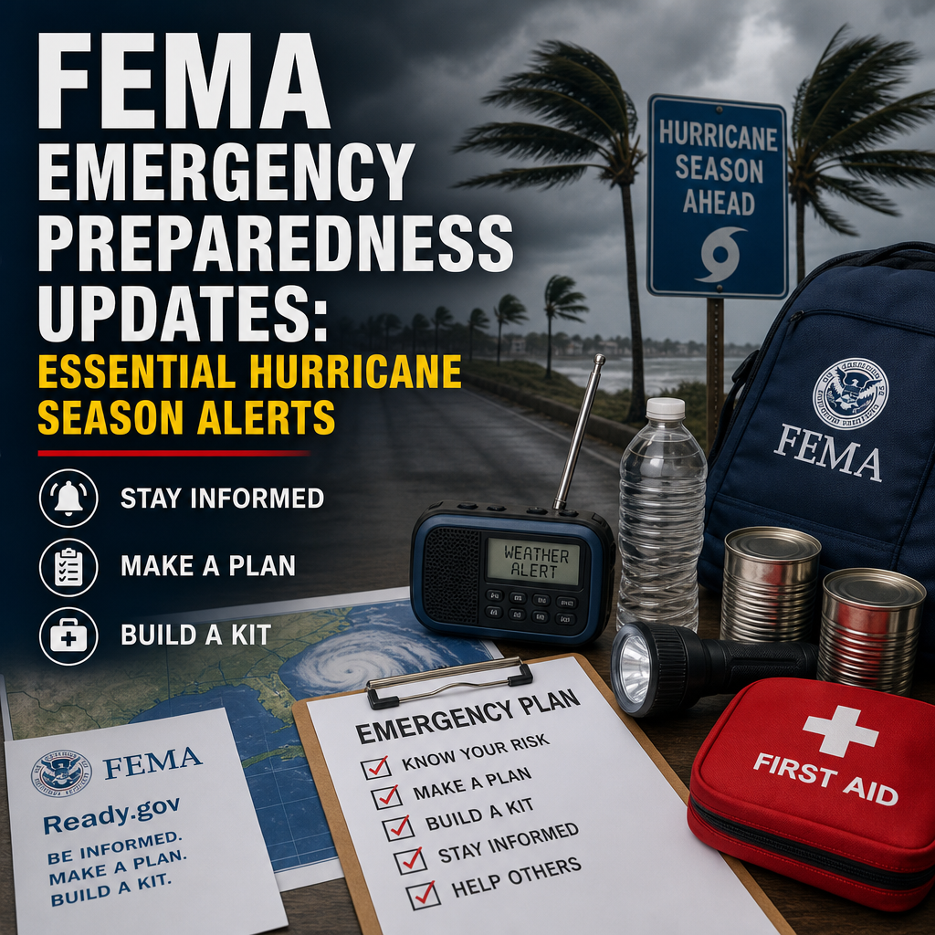 Additional Illustration of FEMA Emergency Preparedness Updates: Essential Hurricane Season Alerts