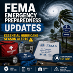 Illustration of FEMA Emergency Preparedness Updates: Essential Hurricane Season Alerts