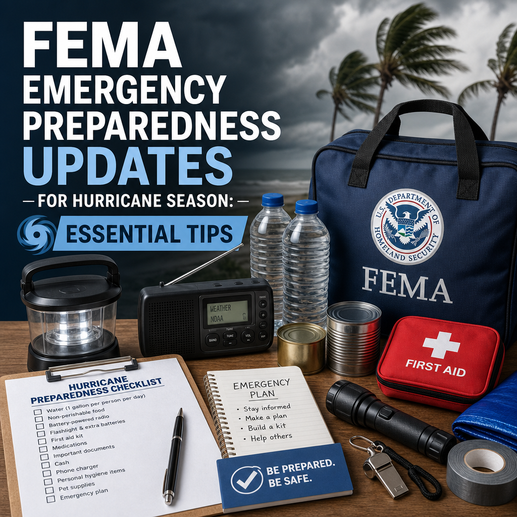 Additional Illustration of FEMA Emergency Preparedness Updates for Hurricane Season: Essential Tips