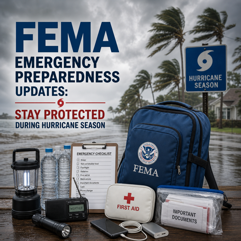 Additional Illustration of FEMA Emergency Preparedness Updates: Stay Protected During Hurricane Season