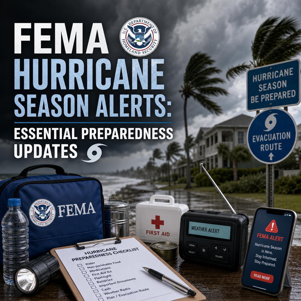 Additional Illustration of FEMA Hurricane Season Alerts: Essential Preparedness Updates