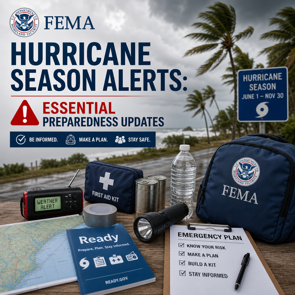Additional Illustration of FEMA Hurricane Season Alerts: Essential Preparedness Updates