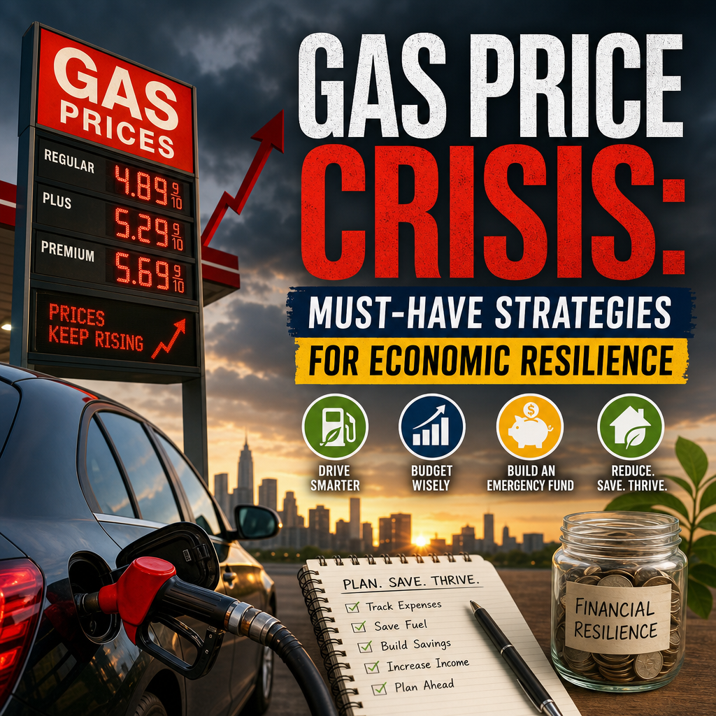 Illustration of Gas Price Crisis: Must-Have Strategies for Economic Resilience