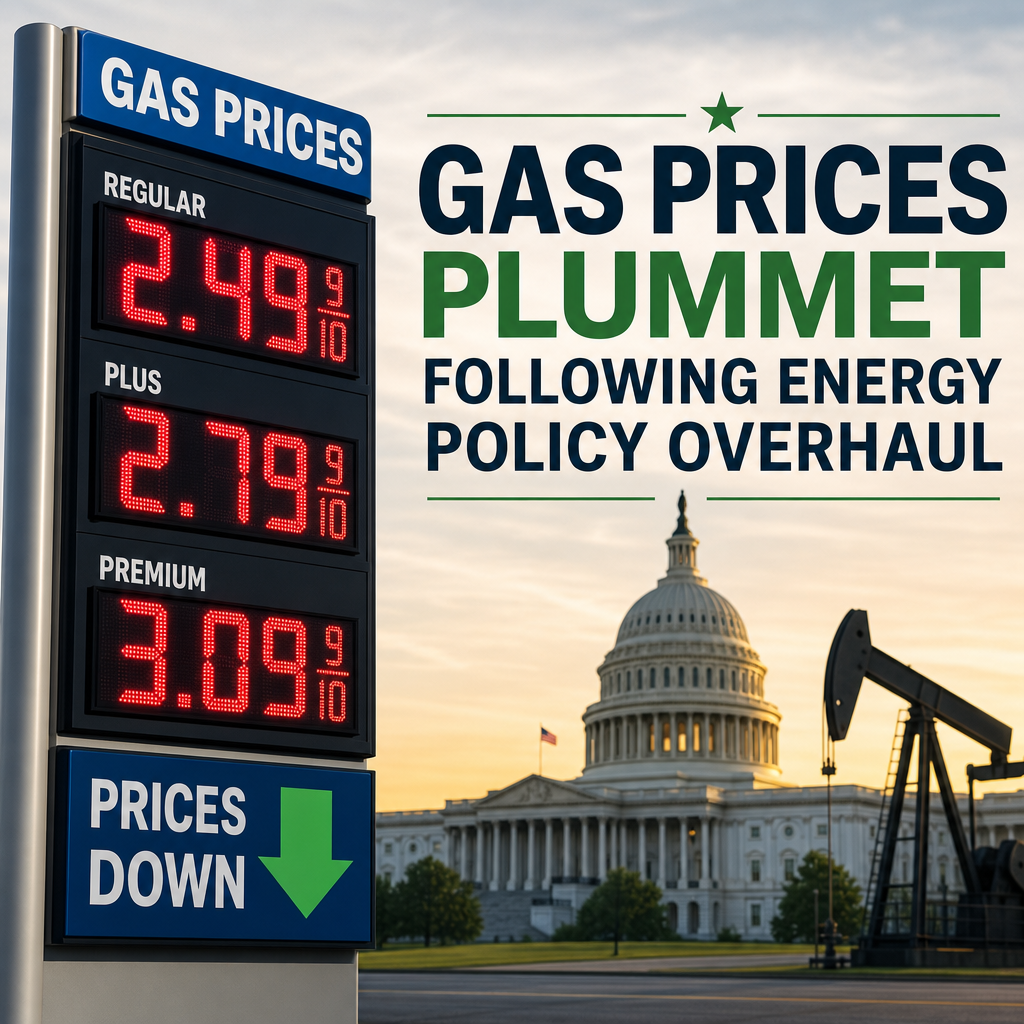 Additional Illustration of Gas Prices Plummet Following Energy Policy Overhaul
