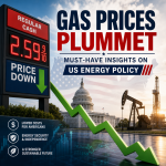 Illustration of Gas Prices Plummet: Must-Have Insights on US Energy Policy