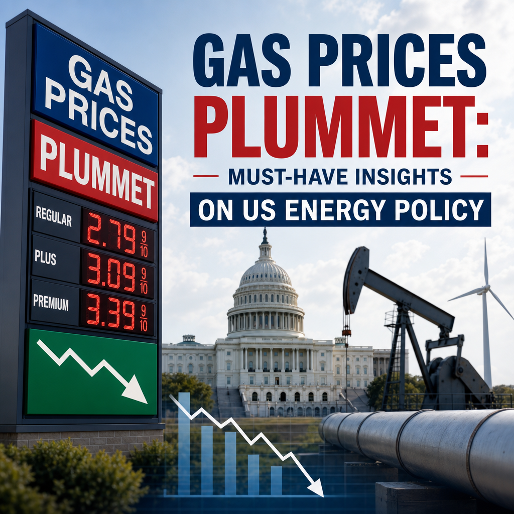 Additional Illustration of Gas Prices Plummet: Must-Have Insights on US Energy Policy