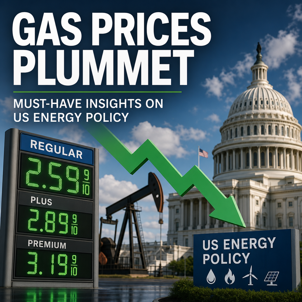 Additional Illustration of Gas Prices Plummet: Must-Have Insights on US Energy Policy