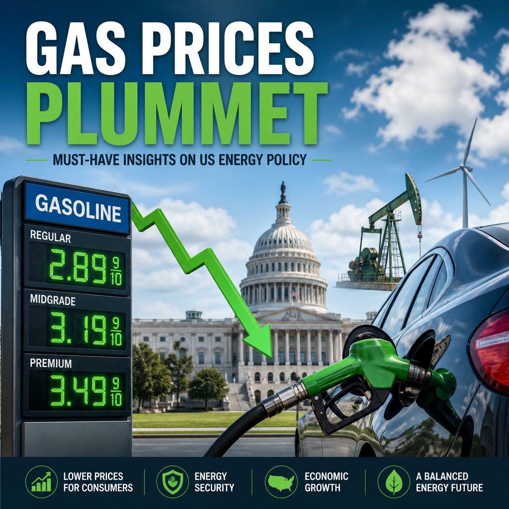 Additional Illustration of Gas Prices Plummet: Must-Have Insights on US Energy Policy
