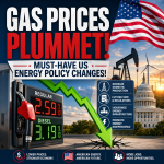 Illustration of Gas Prices Plummet: Must-Have US Energy Policy Changes!