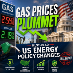 Illustration of Gas Prices Plummet: Must-Read US Energy Policy Changes
