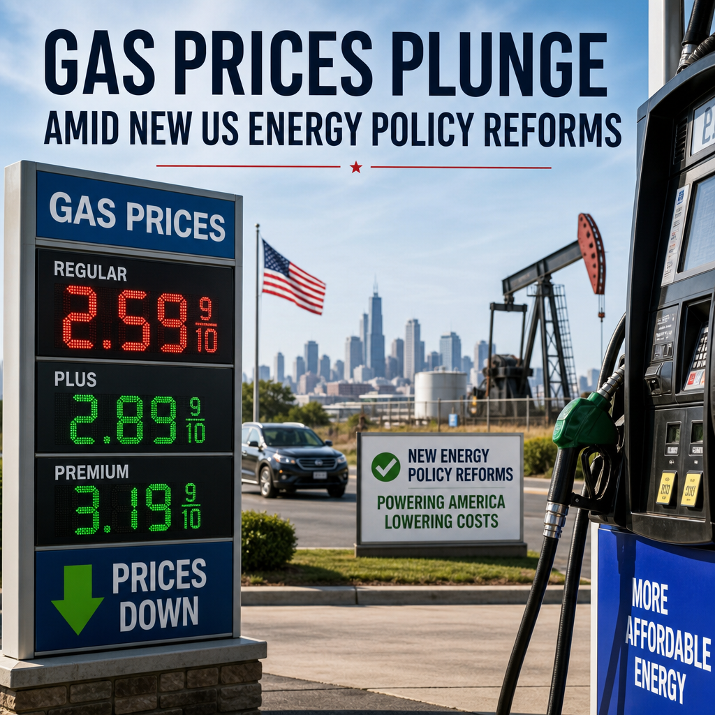 Additional Illustration of Gas Prices Plunge Amid New US Energy Policy Reforms