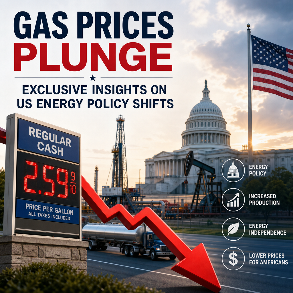Additional Illustration of Gas Prices Plunge: Exclusive Insights on US Energy Policy Shifts