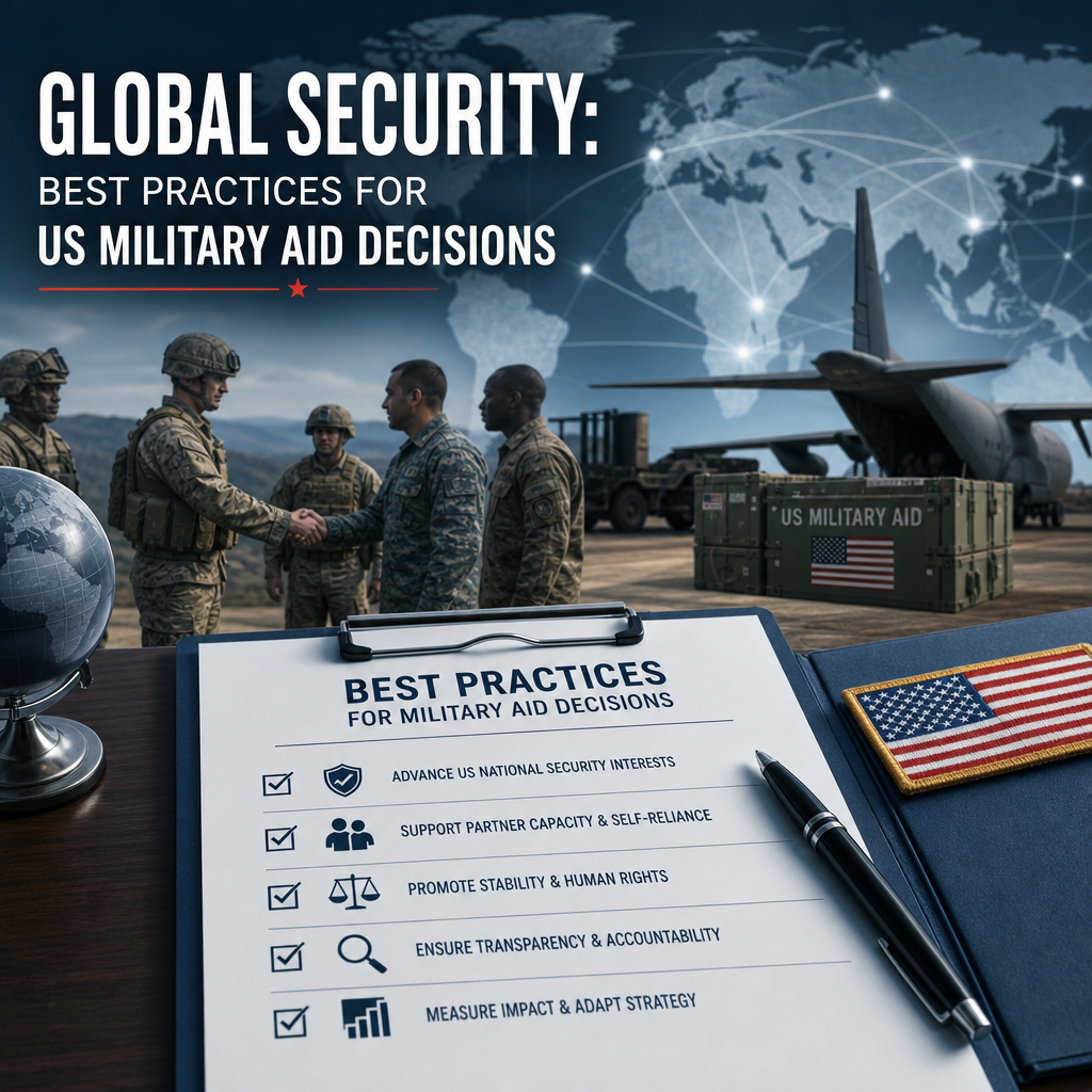 Additional Illustration of Global Security: Best Practices for US Military Aid Decisions