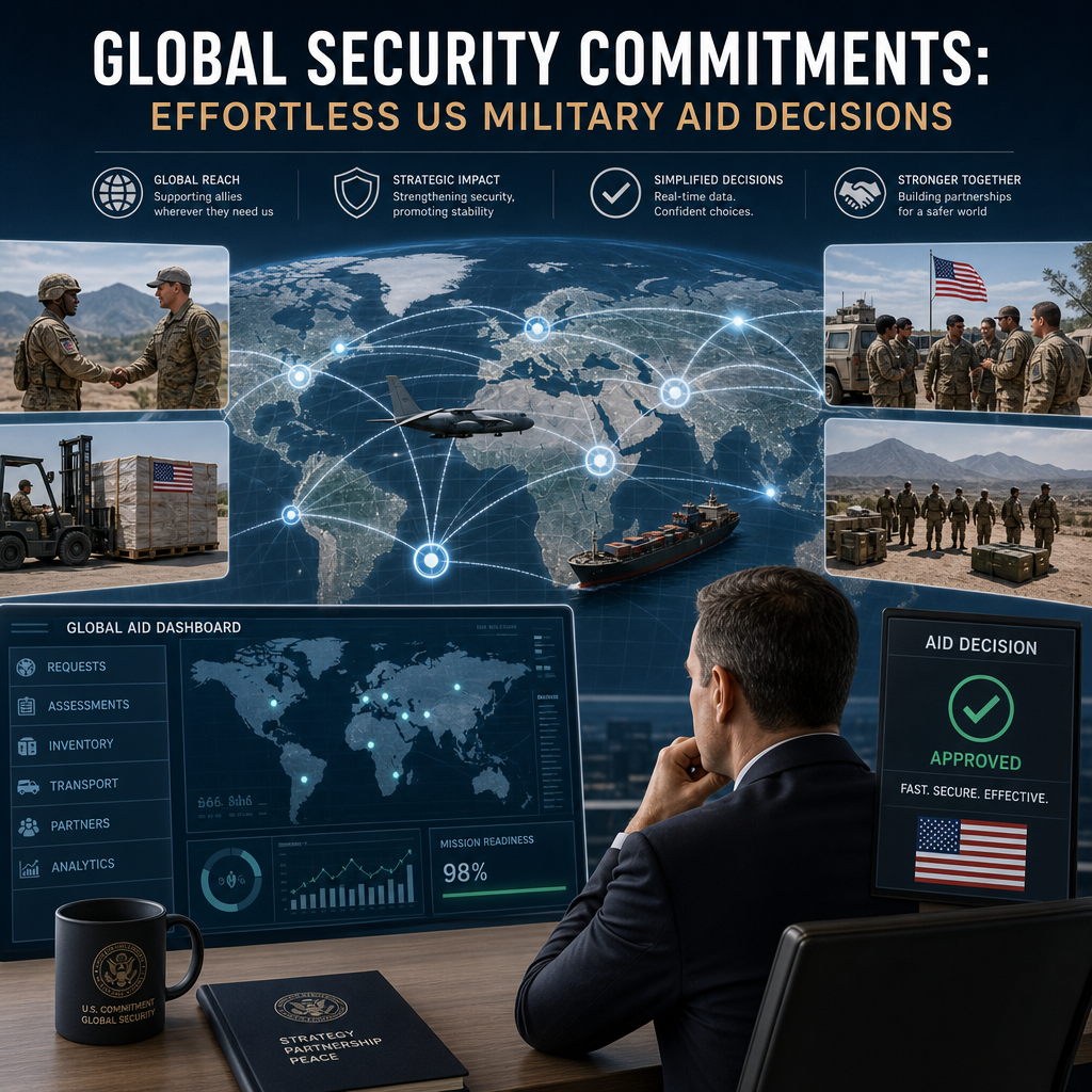 Additional Illustration of Global Security Commitments: Effortless US Military Aid Decisions