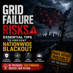 Illustration of Grid Failure Risks: Essential Tips to Prevent Nationwide Blackout