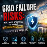 Illustration of Grid Failure Risks: Must-Have Strategies to Prevent Nationwide Blackouts