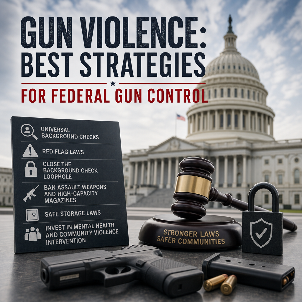 Additional Illustration of Gun Violence: Best Strategies for Federal Gun Control
