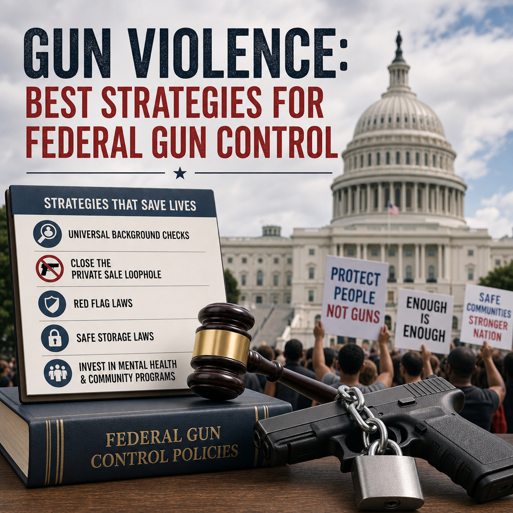 Additional Illustration of Gun Violence: Best Strategies for Federal Gun Control