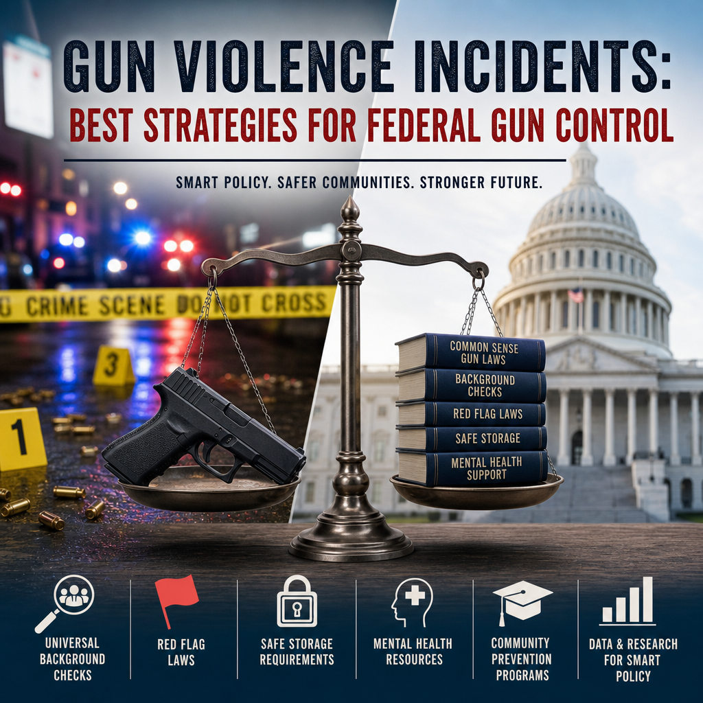 Additional Illustration of Gun Violence Incidents: Best Strategies for Federal Gun Control