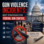 Illustration of Gun Violence Incidents: Best Strategies for Federal Gun Control