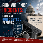 Illustration of Gun Violence Incidents: Essential Guide to Federal Gun Control Efforts