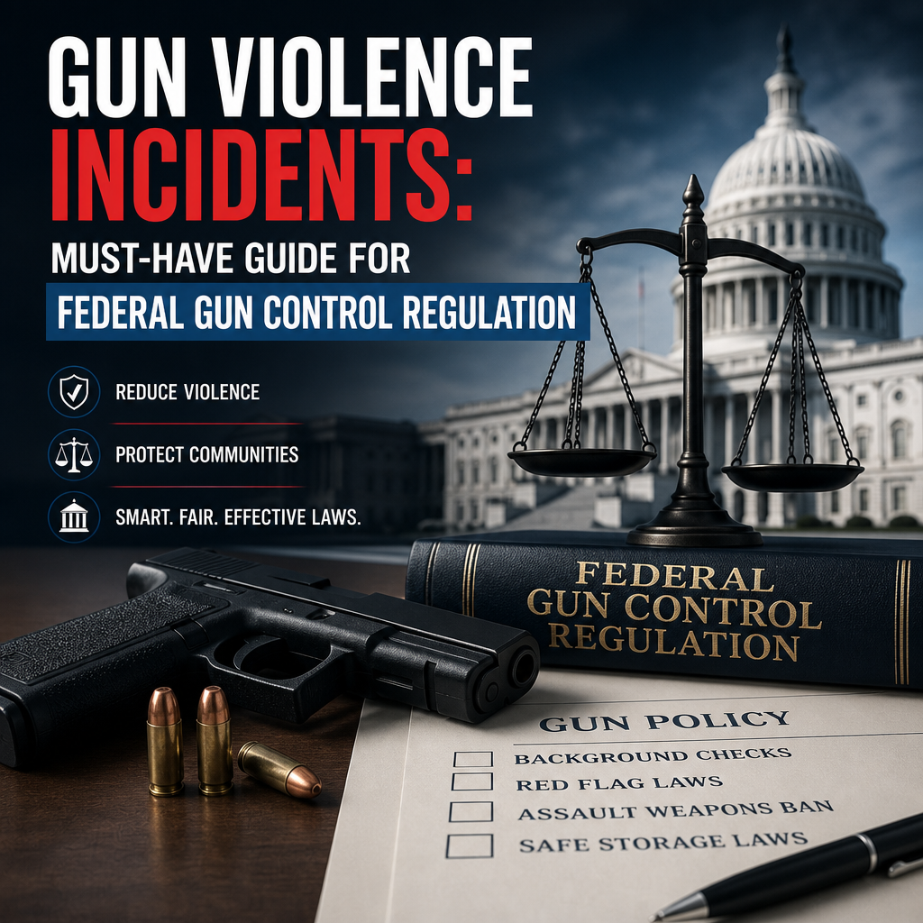 Additional Illustration of Gun Violence Incidents: Must-Have Guide for Federal Gun Control Regulation