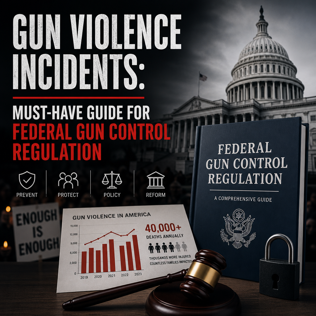 Additional Illustration of Gun Violence Incidents: Must-Have Guide for Federal Gun Control Regulation