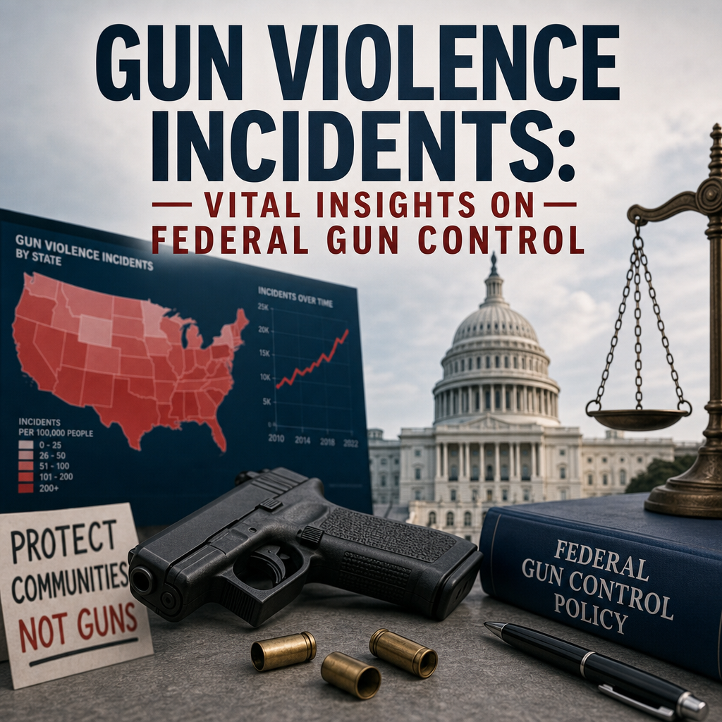 Additional Illustration of Gun Violence Incidents: Vital Insights on Federal Gun Control