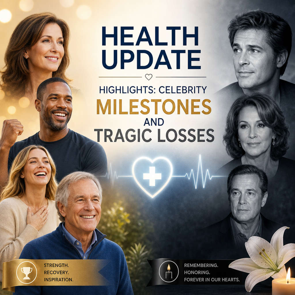 Additional Illustration of Health Update Highlights: Celebrity Milestones and Tragic Losses