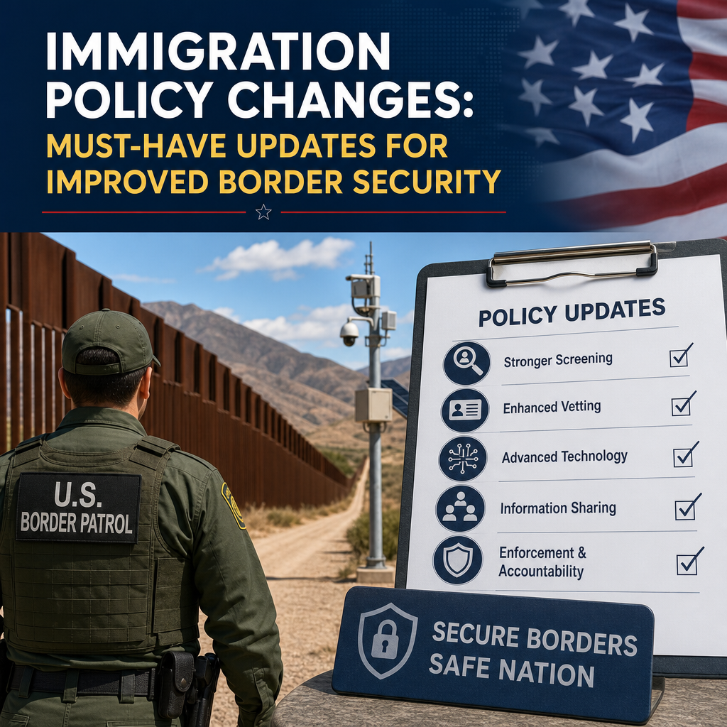 Additional Illustration of Immigration Policy Changes: Must-Have Updates for Improved Border Security