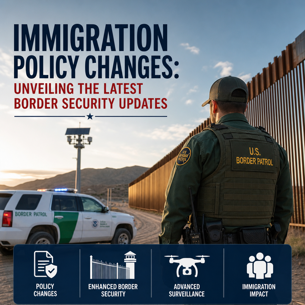 Illustration of Immigration Policy Changes: Unveiling the Latest Border Security Updates